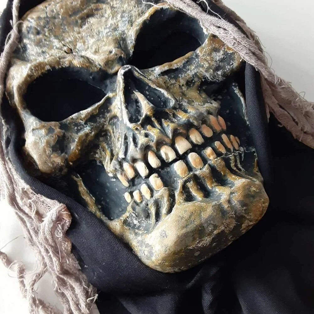 Scary Halloween Masks and butcher knife headband